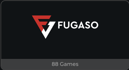 Wildies Casino Games - Fugaso slots, 88 games Fugaso logo with 88 games in the Wildies casino games library